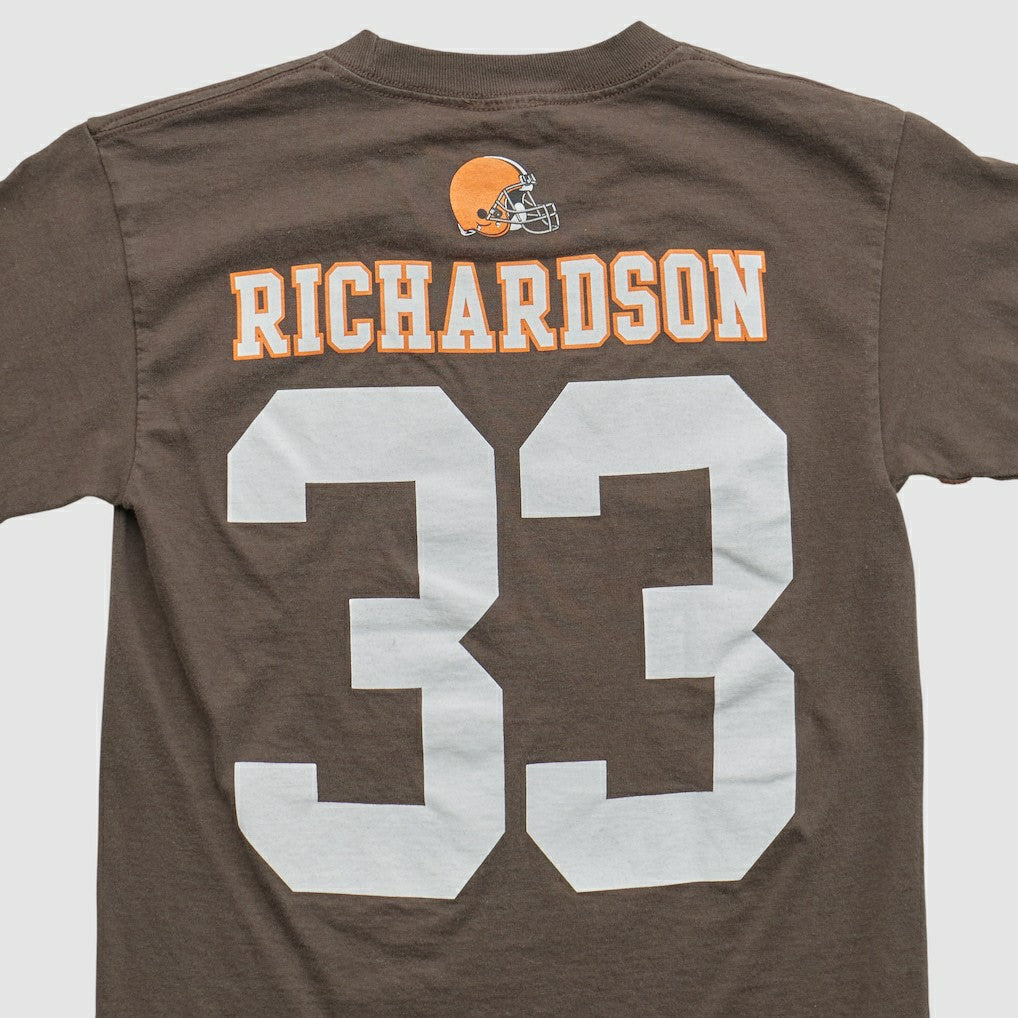 Cleveland Browns NFL 2010s T-shirt Brown Yth L Real Vintage