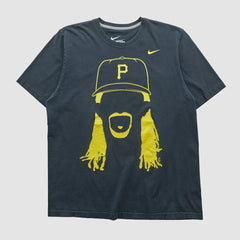 Pittsburgh Pirates Nike 2010s T-shirt - Black - L by Fanatics Real Vintage T-shirts