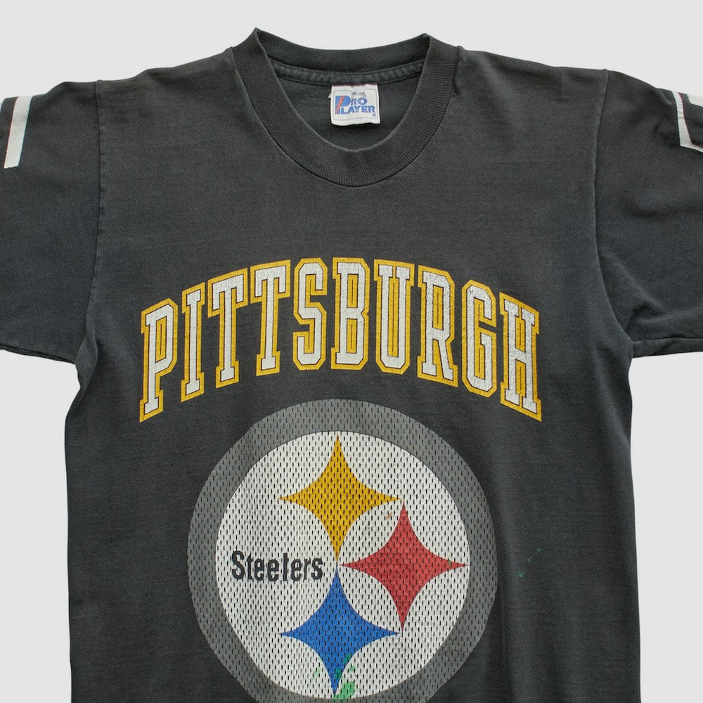 Pittsburgh Steelers Pro Player 90s T-shirt Black Vintage