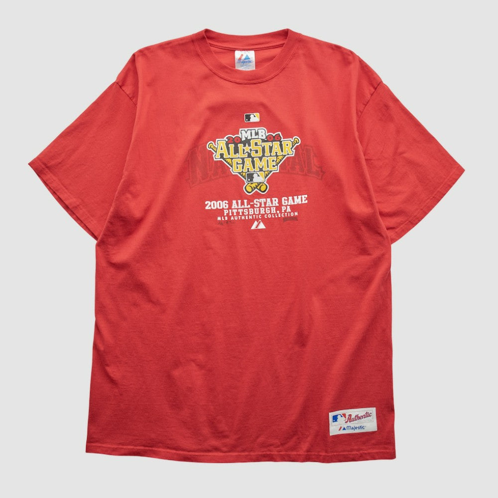 All-Star Game Majestic 2006 T-shirt - Red - 3XL by Fanatics Real Vintage T-shirts