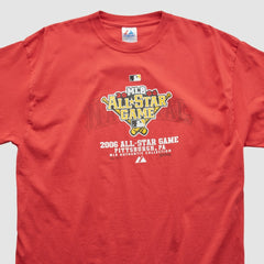 All-Star Game Majestic 2006 T-shirt - Red - 3XL by Fanatics Real Vintage T-shirts