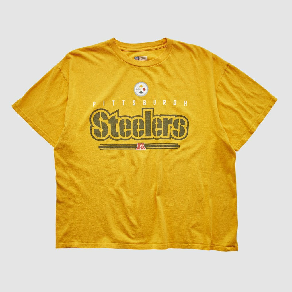 Pittsburgh Steelers NFL 2010s T-shirt Yellow Vintage