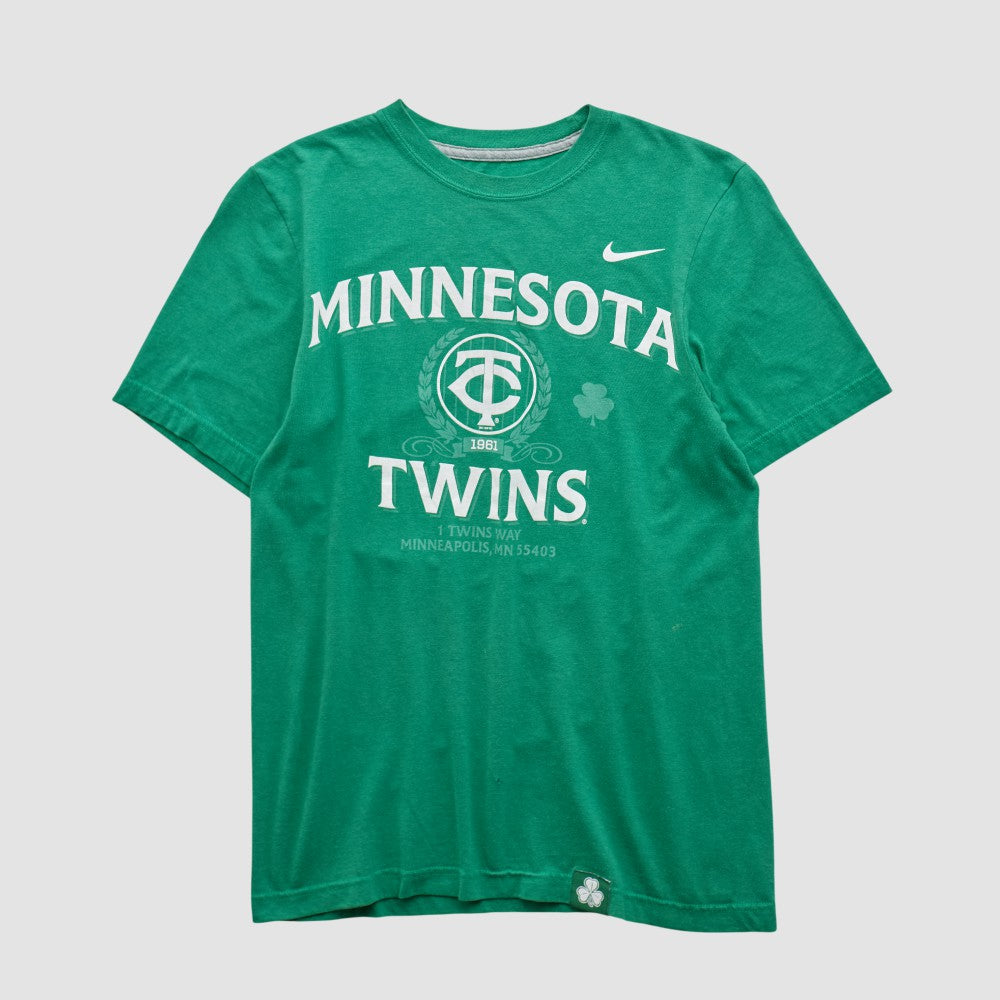 Minnesota Twins Nike 2010s T-shirt - Green - S by Fanatics Real Vintage T-shirts
