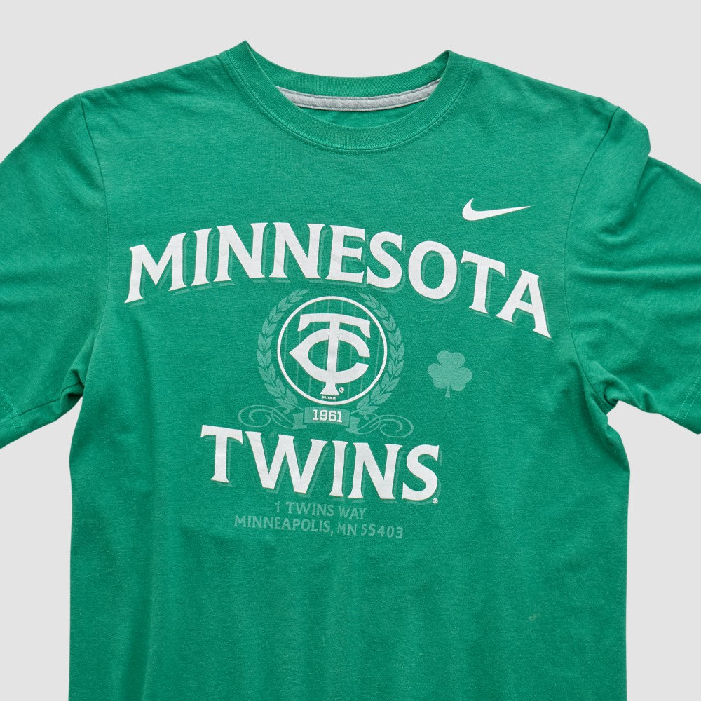 Minnesota Twins Nike 2010s T-shirt - Green - S by Fanatics Real Vintage T-shirts