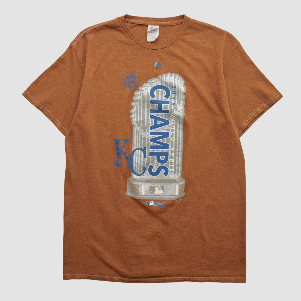 World Series Delta 2015 T-shirt - Clay - M by Fanatics Real Vintage T-shirts