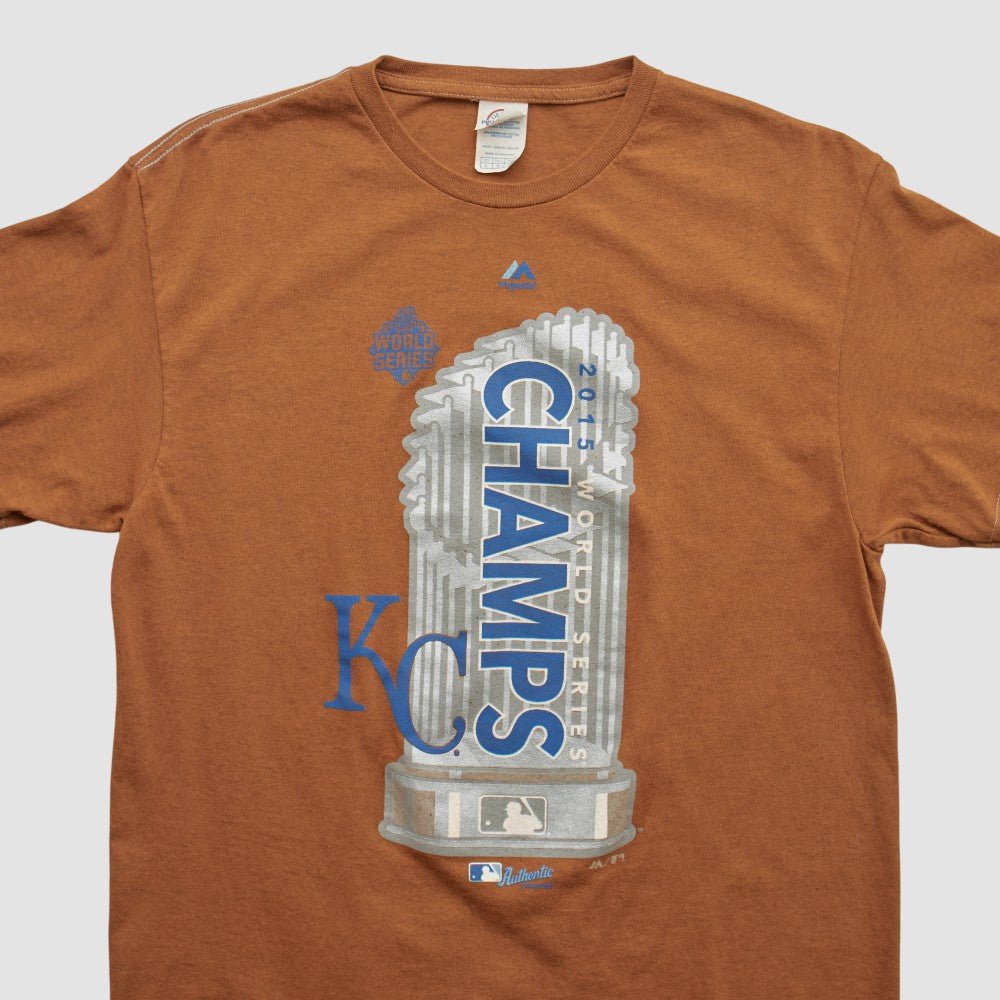 World Series Delta 2015 T-shirt - Clay - M by Fanatics Real Vintage T-shirts