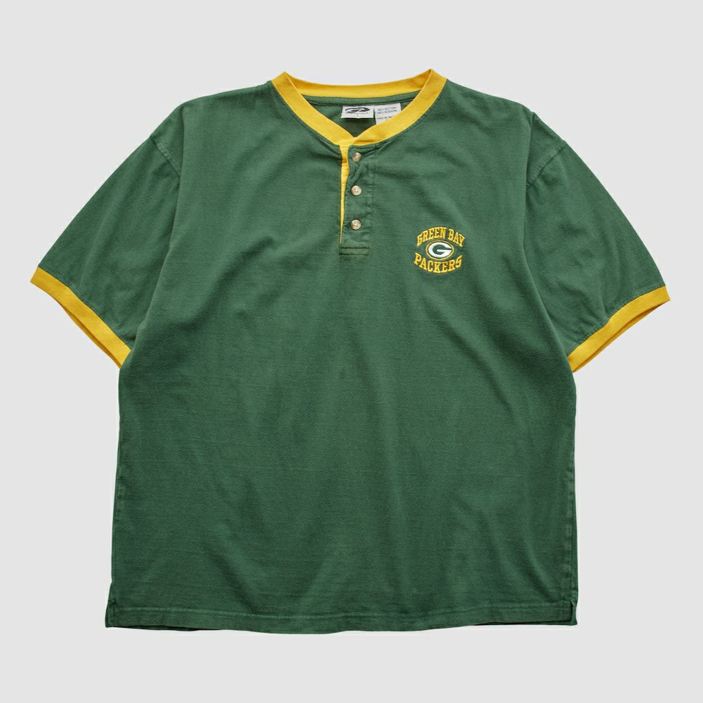 Green Bay Packers The Edge 2000s T-shirt Green Vintage