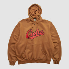 Chicago Cubs Nike 2000s Hooded Pullover Sweatshirt - Clay - L by Fanatics Real Vintage Pullover