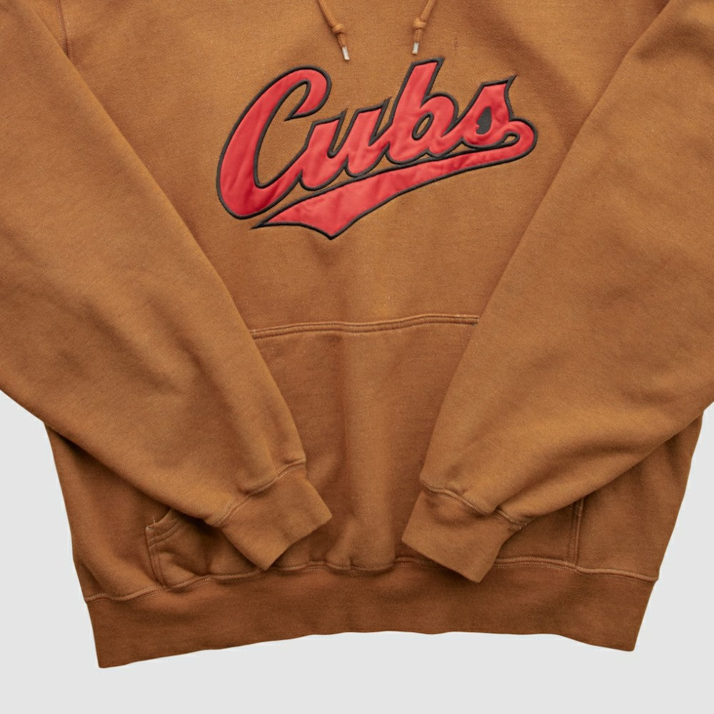 Chicago Cubs Nike 2000s Hooded Pullover Sweatshirt - Clay - L by Fanatics Real Vintage Pullover