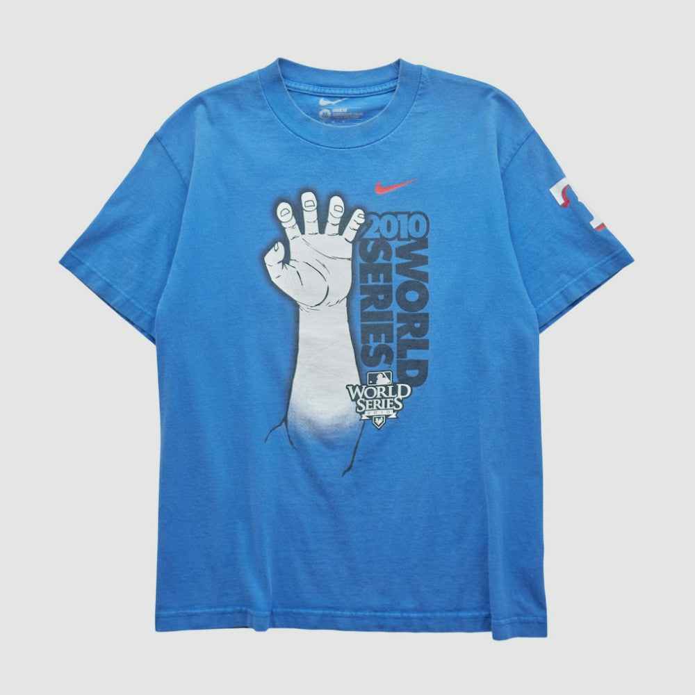 World Series Nike 2010 T-shirt - Blue - S by Fanatics Real Vintage T-shirts