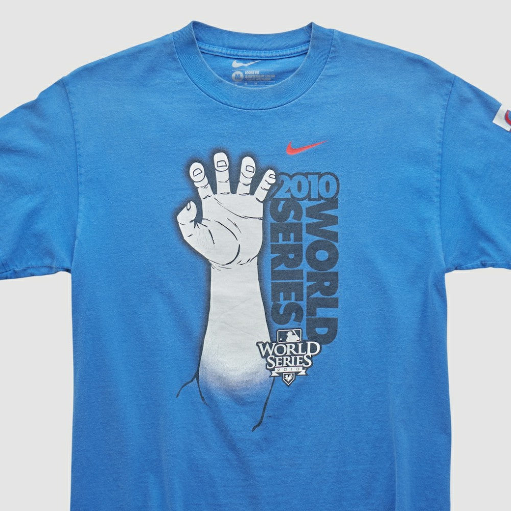 World Series Nike 2010 T-shirt - Blue - S by Fanatics Real Vintage T-shirts