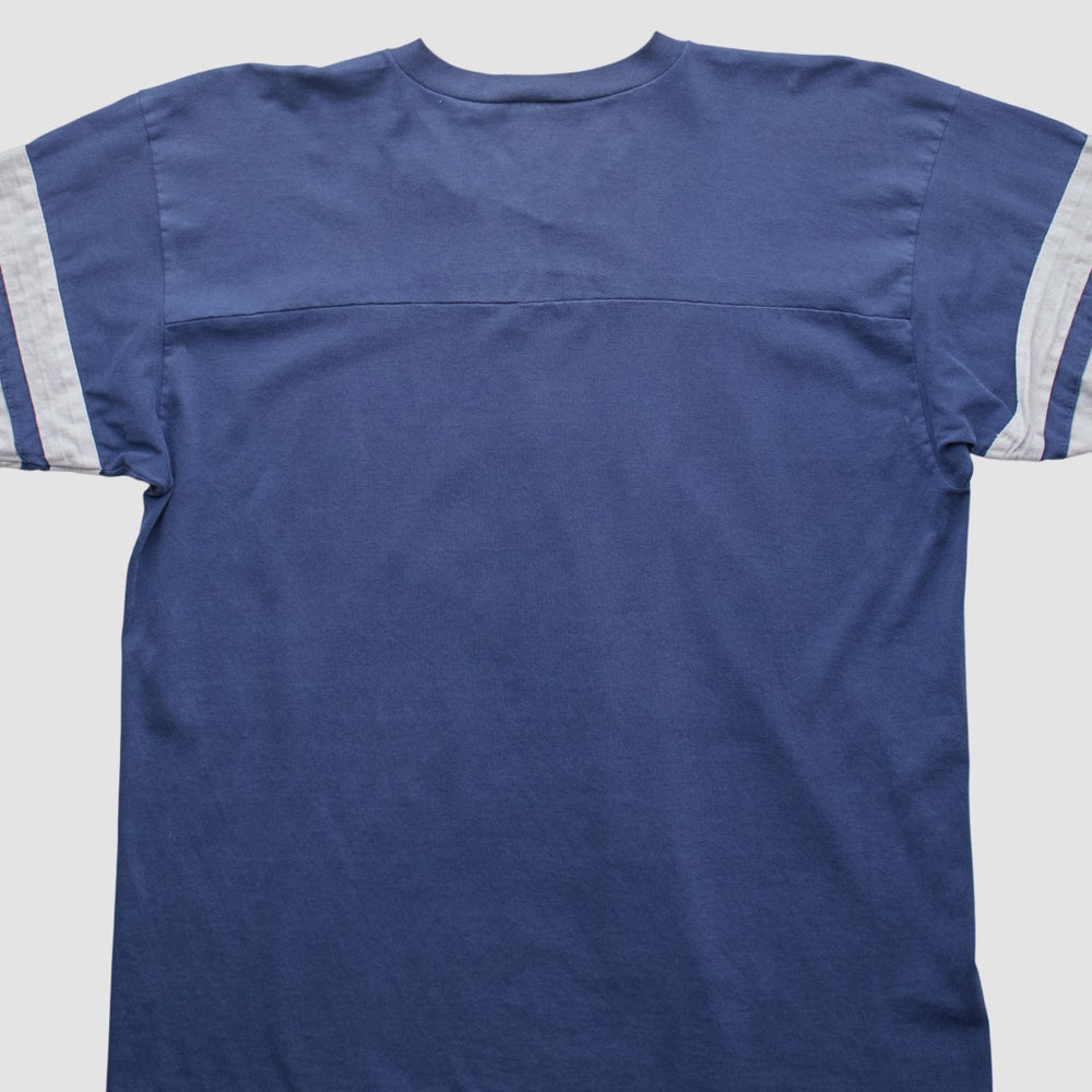Dallas Cowboys Logo 7 90s T-shirt Navy Vintage