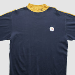 Pittsburgh Steelers Reebok 2000s Long Sleeve T-shirt Black Vintage