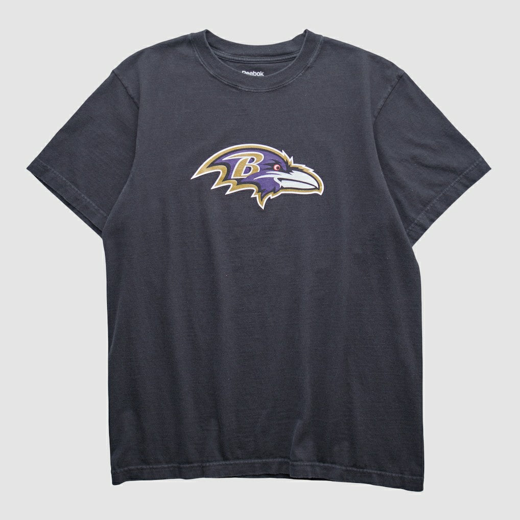 Baltimore Ravens Reebok 2000s T-shirt Black Vintage