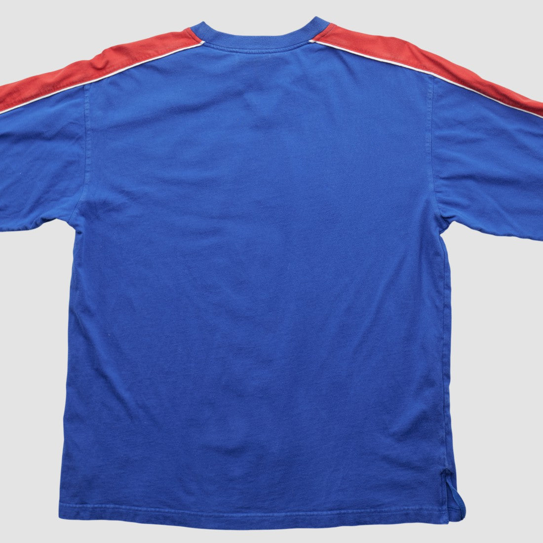 New York Giants NFL 2000s Long Sleeve T-shirt Blue Vintage