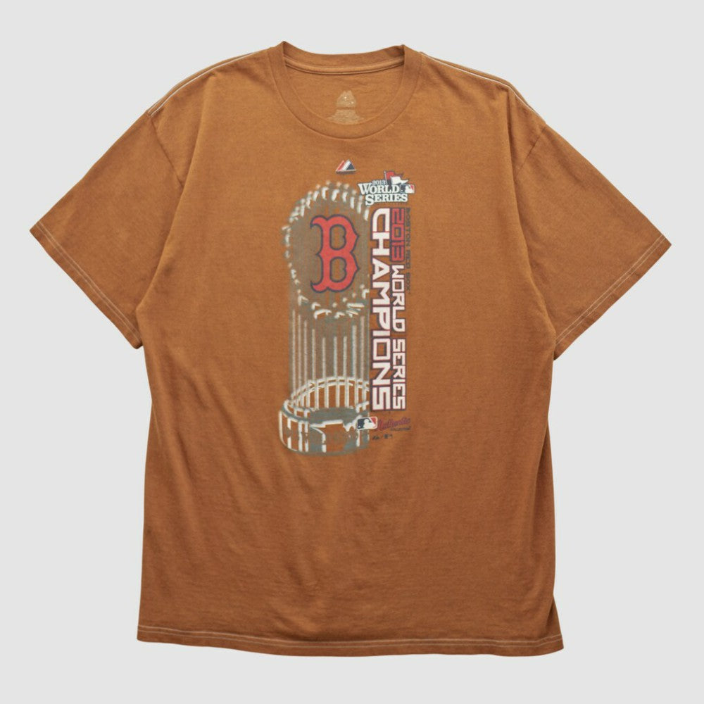 Boston Red Sox Majestic 2013 T-shirt - Clay - L by Fanatics Real Vintage T-shirts