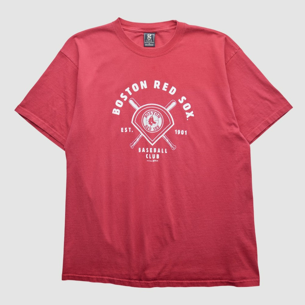 Boston Red Sox Gear For Sports 2000s T-shirt - Red - L by Fanatics Real Vintage T-shirts