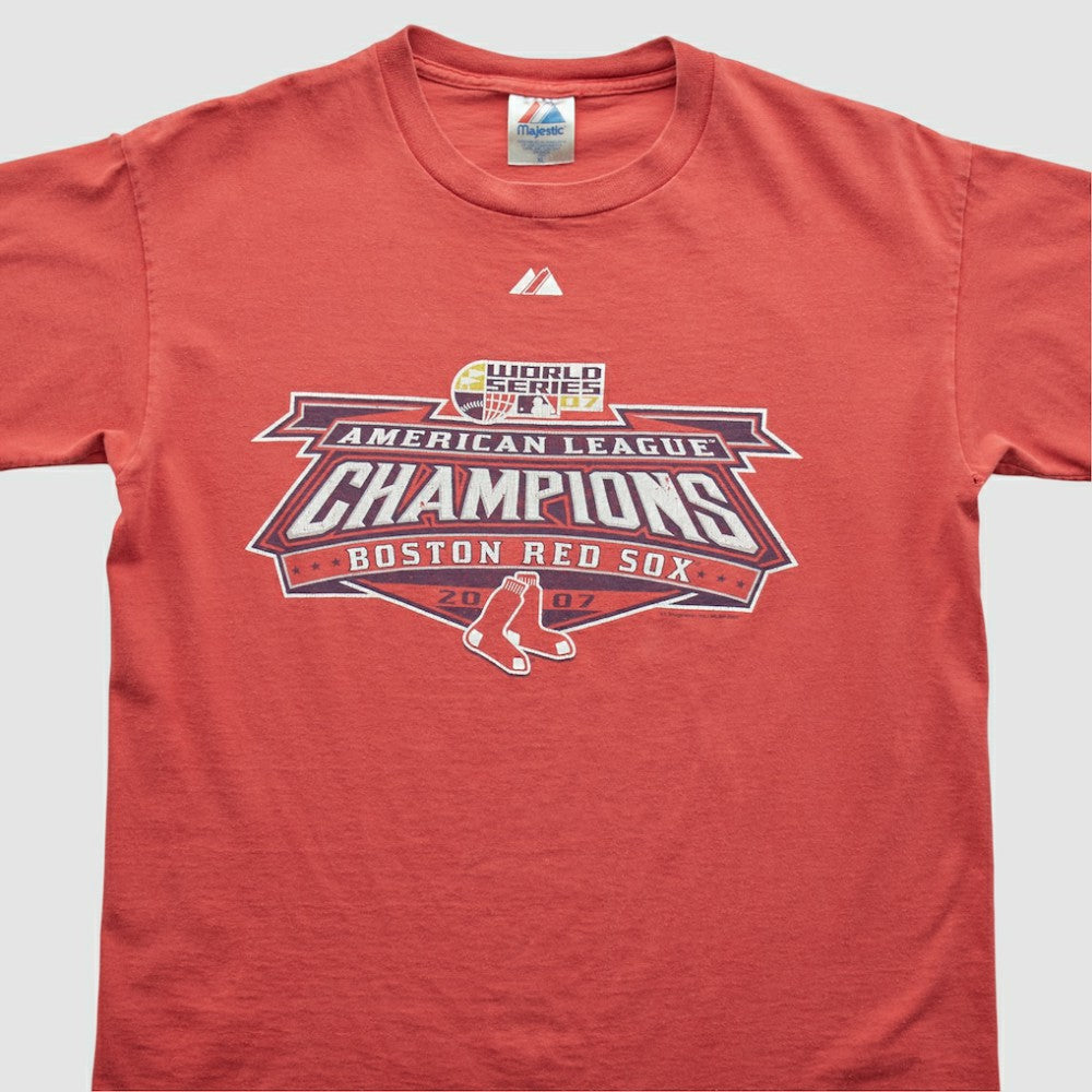 Boston Red Sox Majestic 2007 T-shirt - Red - S by Fanatics Real Vintage T-shirts