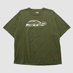 New York Jets NFL 2000s T-shirt Olive Vintage
