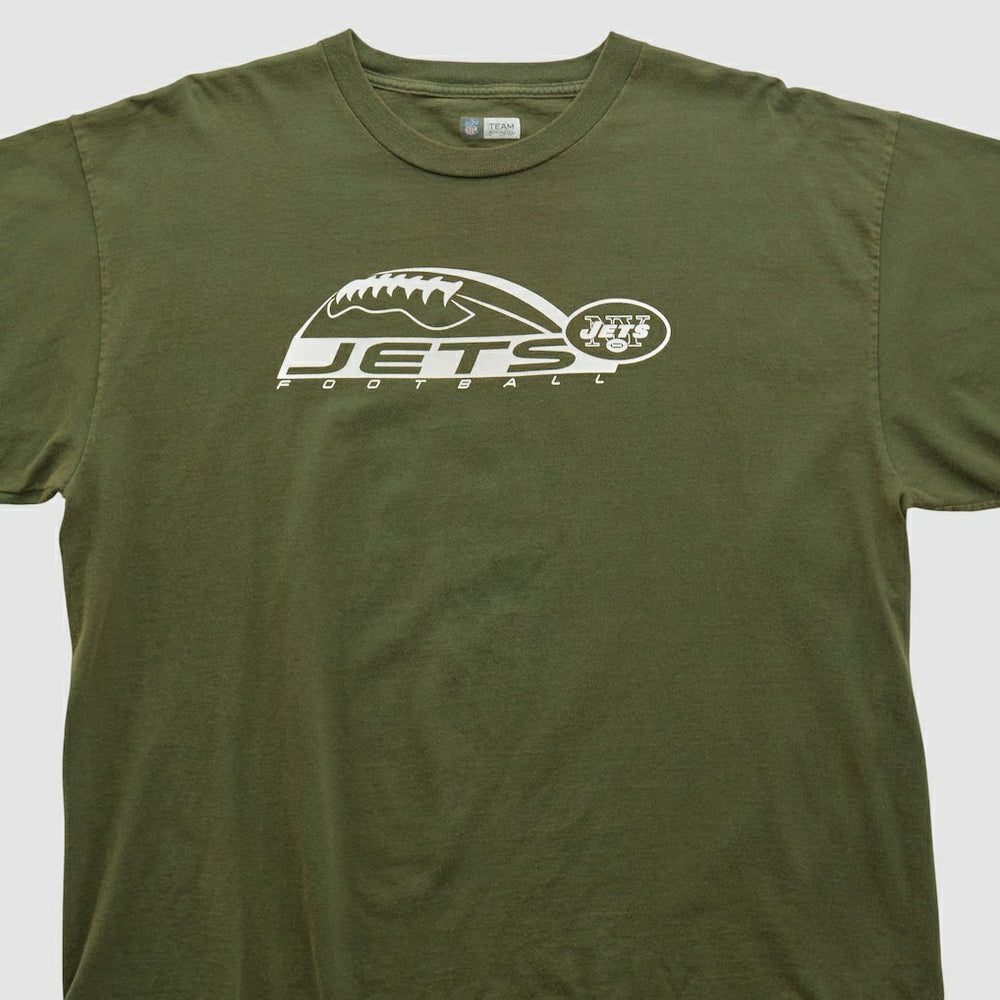New York Jets NFL 2000s T-shirt Olive Vintage