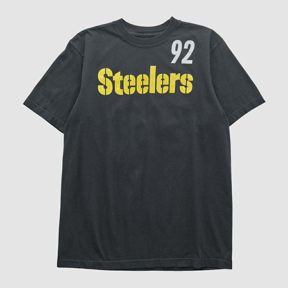 Pittsburgh Steelers Reebok 2000s T-shirt Black Vintage