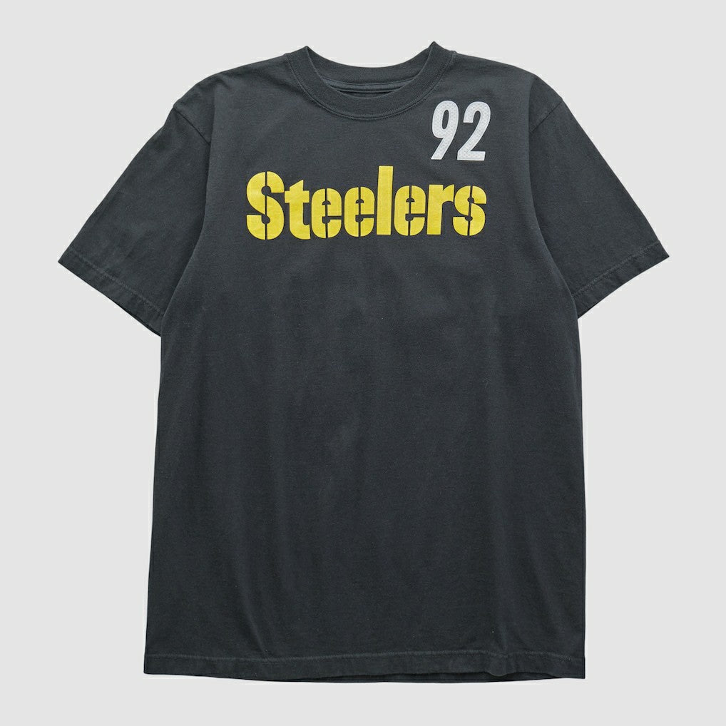 Pittsburgh Steelers Reebok 2000s T-shirt Black Vintage