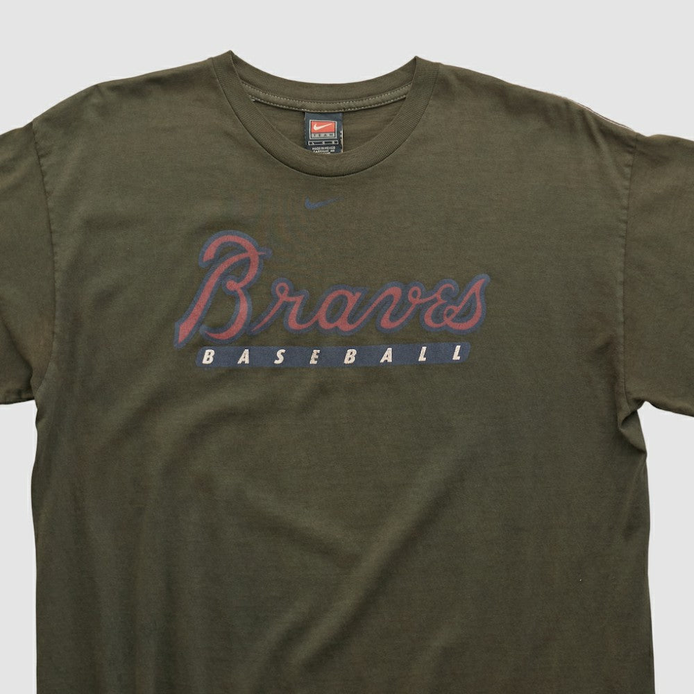 Atlanta Braves Nike 2000s T-shirt - Black - M by Fanatics Real Vintage T-shirts