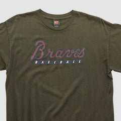 Atlanta Braves Nike 2000s T-shirt - Black - M by Fanatics Real Vintage T-shirts