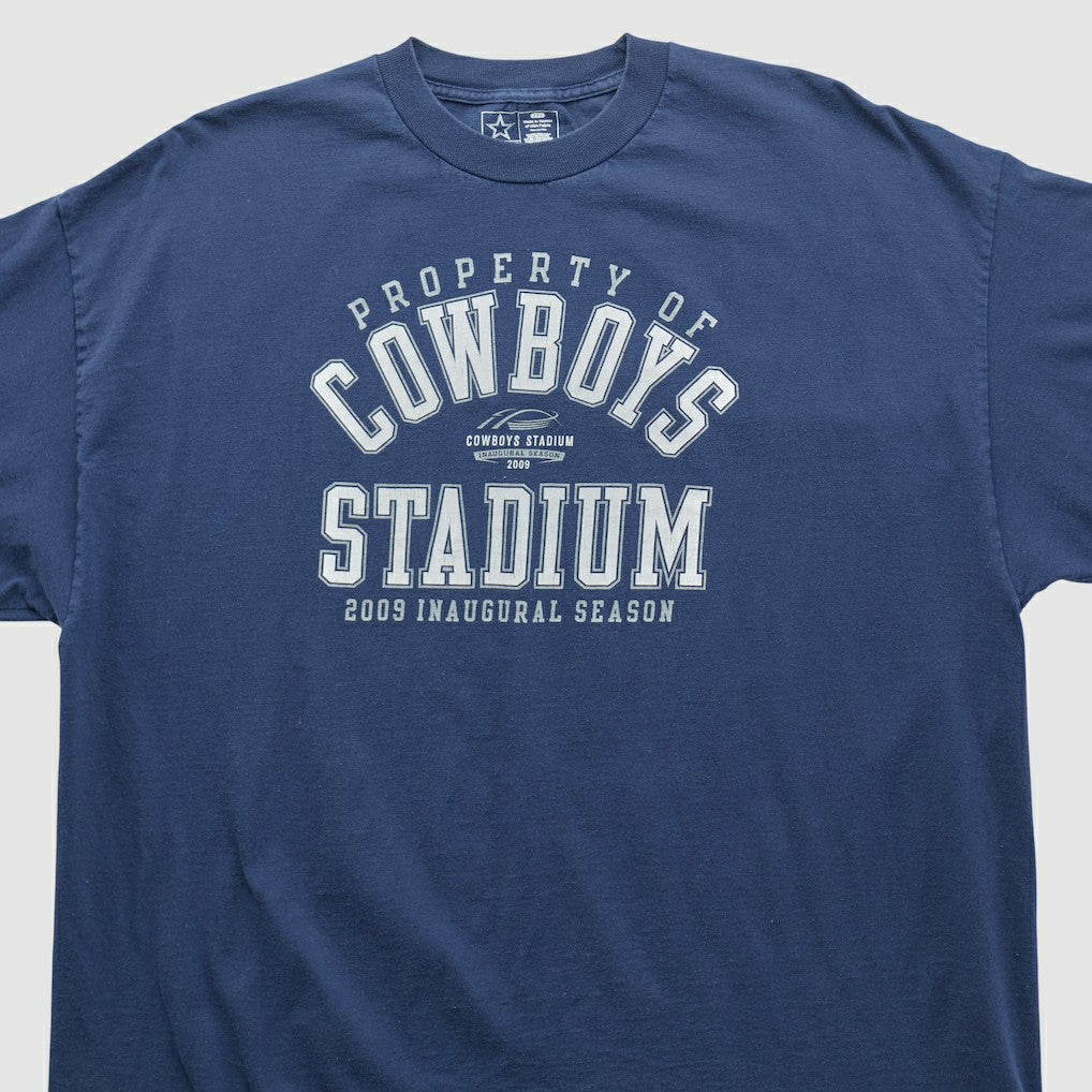 Dallas Cowboys Cowboys Authentic Apparel 2009 T-shirt Navy Vintage