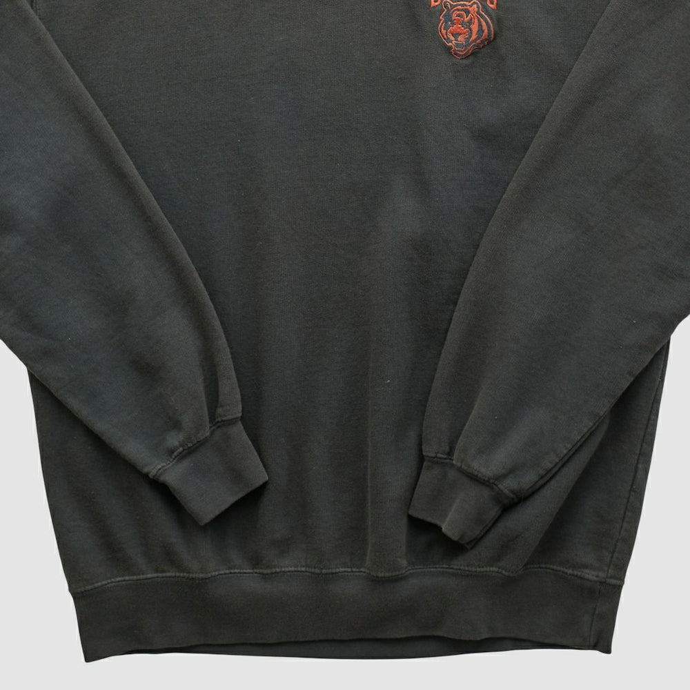 Cincinnati Bengals NFL 2000s Pullover Sweatshirt Black Vintage