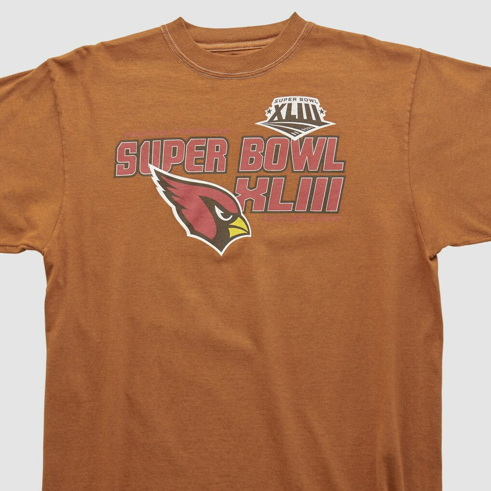 Super Bowl XLIII Reebok 2009 T-shirt Clay Vintage