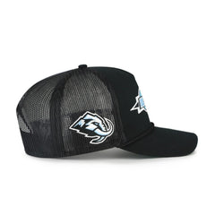 NHL Utah Mammoth '47 Frame Out Mesh Rope Hitch Adjustable Hat - Black