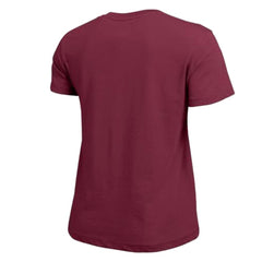 NHL Colorado Avalanche Champion Women's Arch Mascot Logo T-Shirt - Burgundy