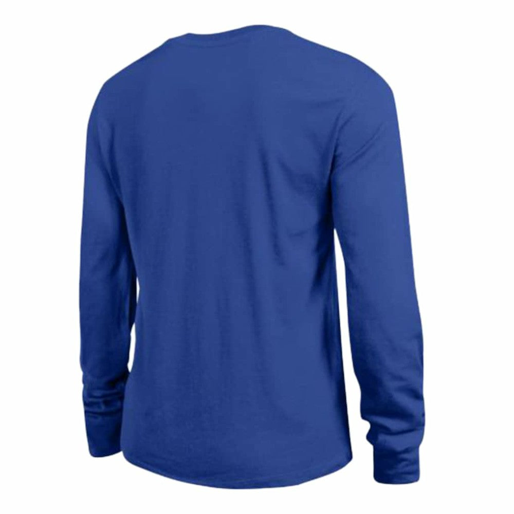 NHL Tampa Bay Lightning Champion Women's Wordmark Lockup Long Sleeve T-Shirt - Royal