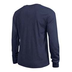 NHL Colorado Avalanche Champion Women's Wordmark Lockup Long Sleeve T-Shirt - Navy