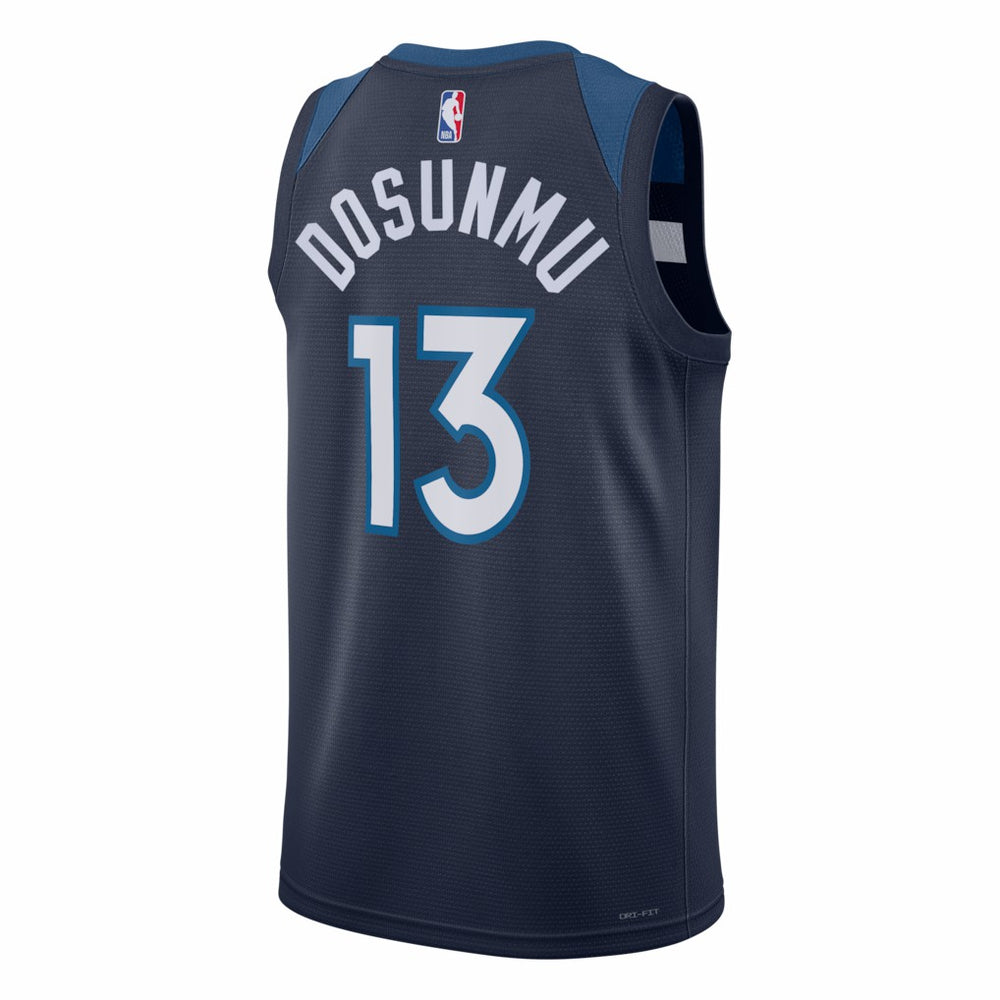 Ayo Dosunmu Minnesota Timberwolves Unisex Swingman Jersey Icon Edition Navy