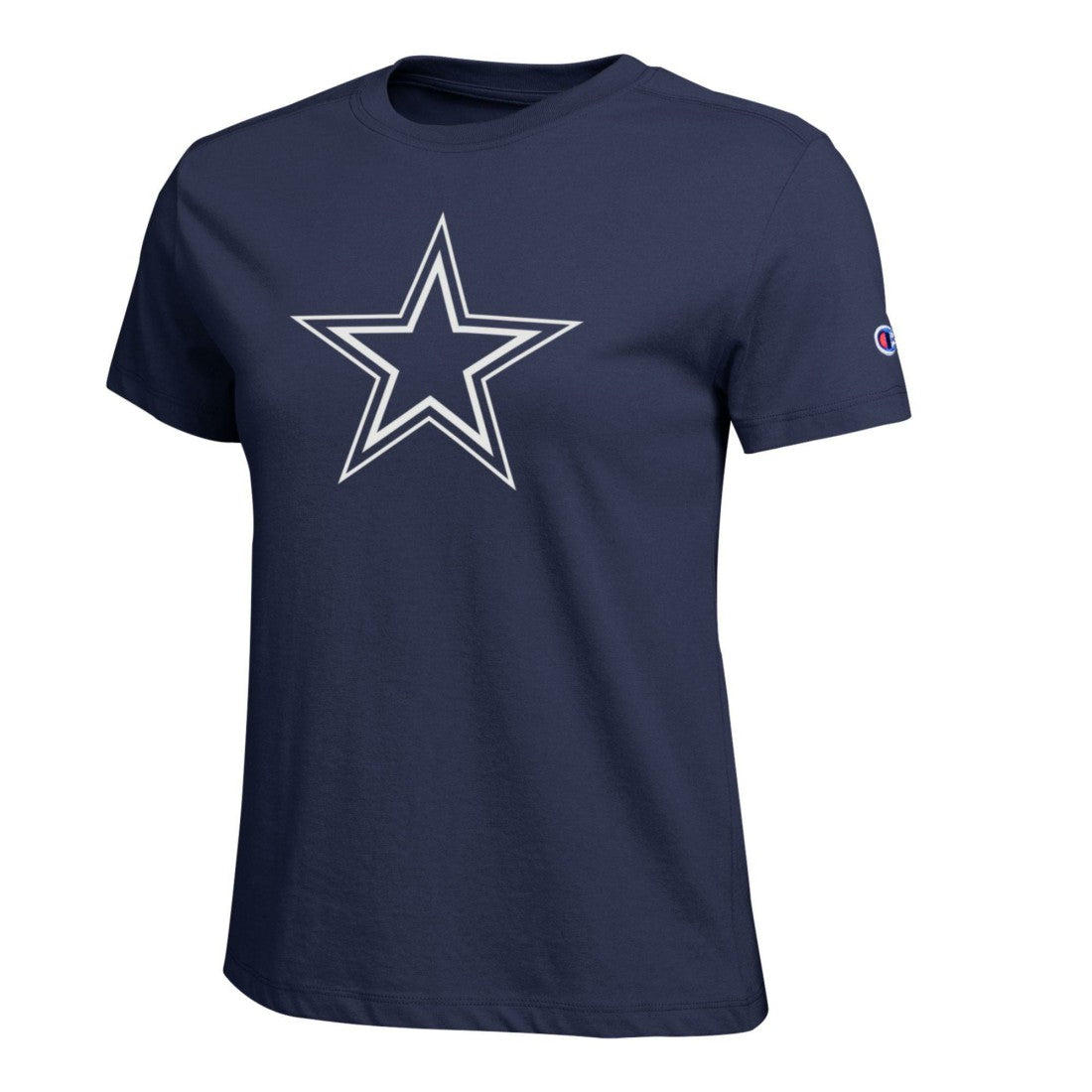 Dallas Cowboys Champion Women's Logo T-Shirt Navy