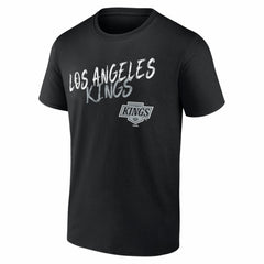 NHL,Custom Los Angeles Kings Big & Tall Hustle Personalized Name & Number T-Shirt - Black
