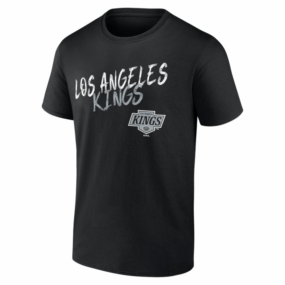 NHL,Custom Los Angeles Kings Hustle Personalized Name & Number T-Shirt - Black