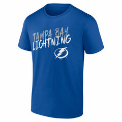 NHL,Custom Tampa Bay Lightning Hustle Personalized Name & Number T-Shirt - Blue