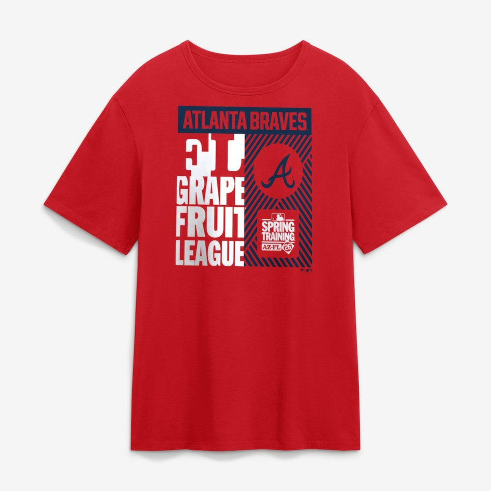 Atlanta Braves 2026 Spring Training True Icon T-Shirt - Red T-shirts