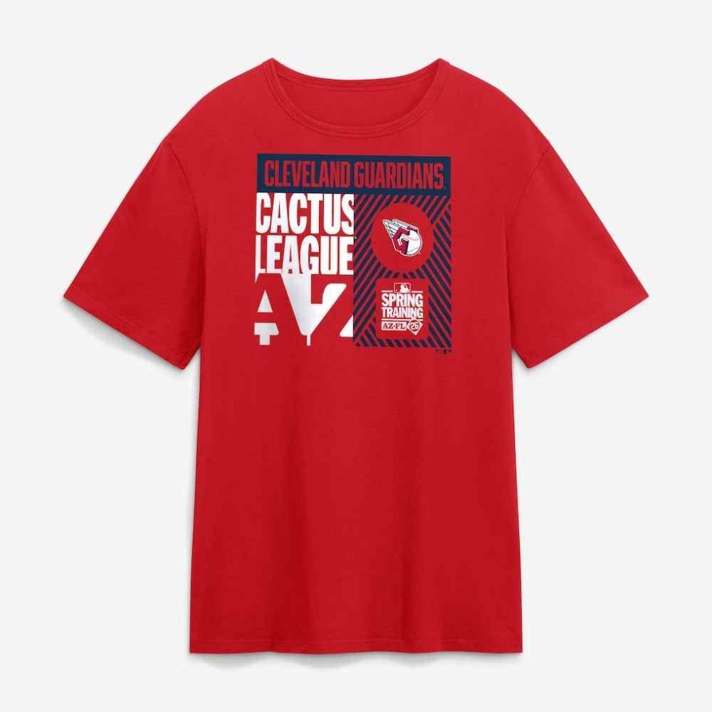 Cleveland Guardians 2026 Spring Training True Icon T-Shirt - Red T-shirts
