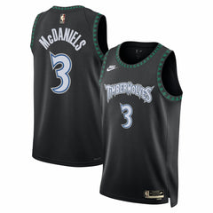 NBA Jaden McDaniels Minnesota Timberwolves Unisex Swingman Jersey - Classic Edition - Black