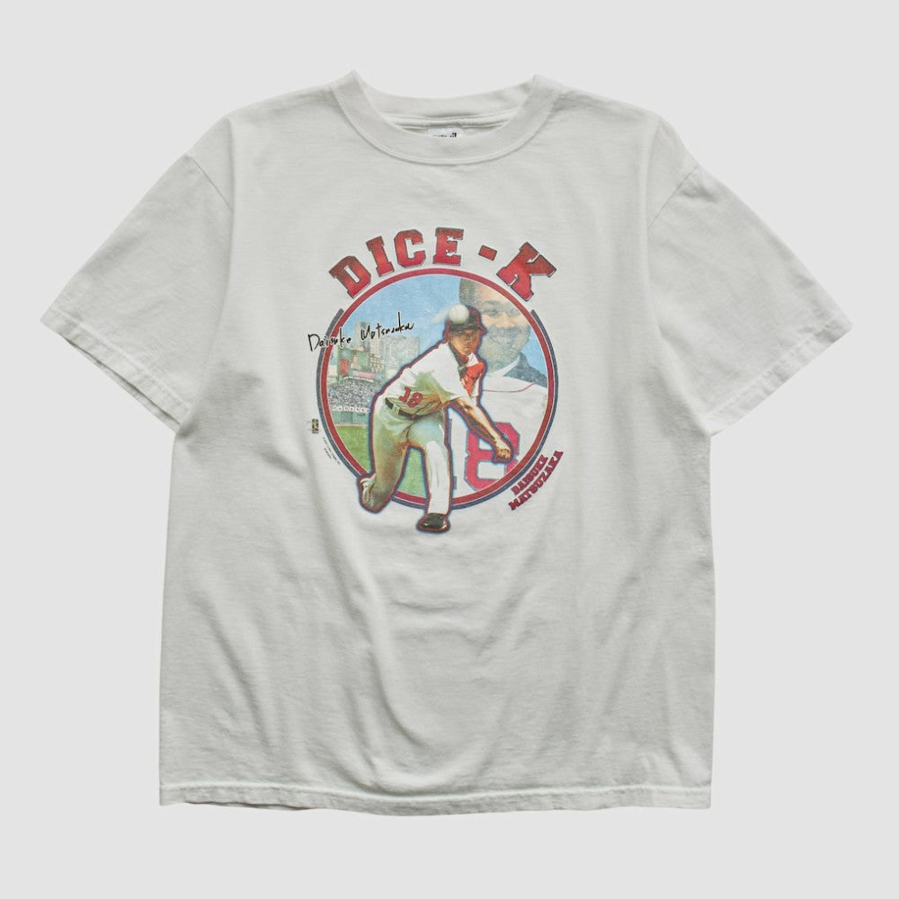 Daisuke Matsuzaka Anvil 2007 T-shirt - White - M by Fanatics Real Vintage T-shirts