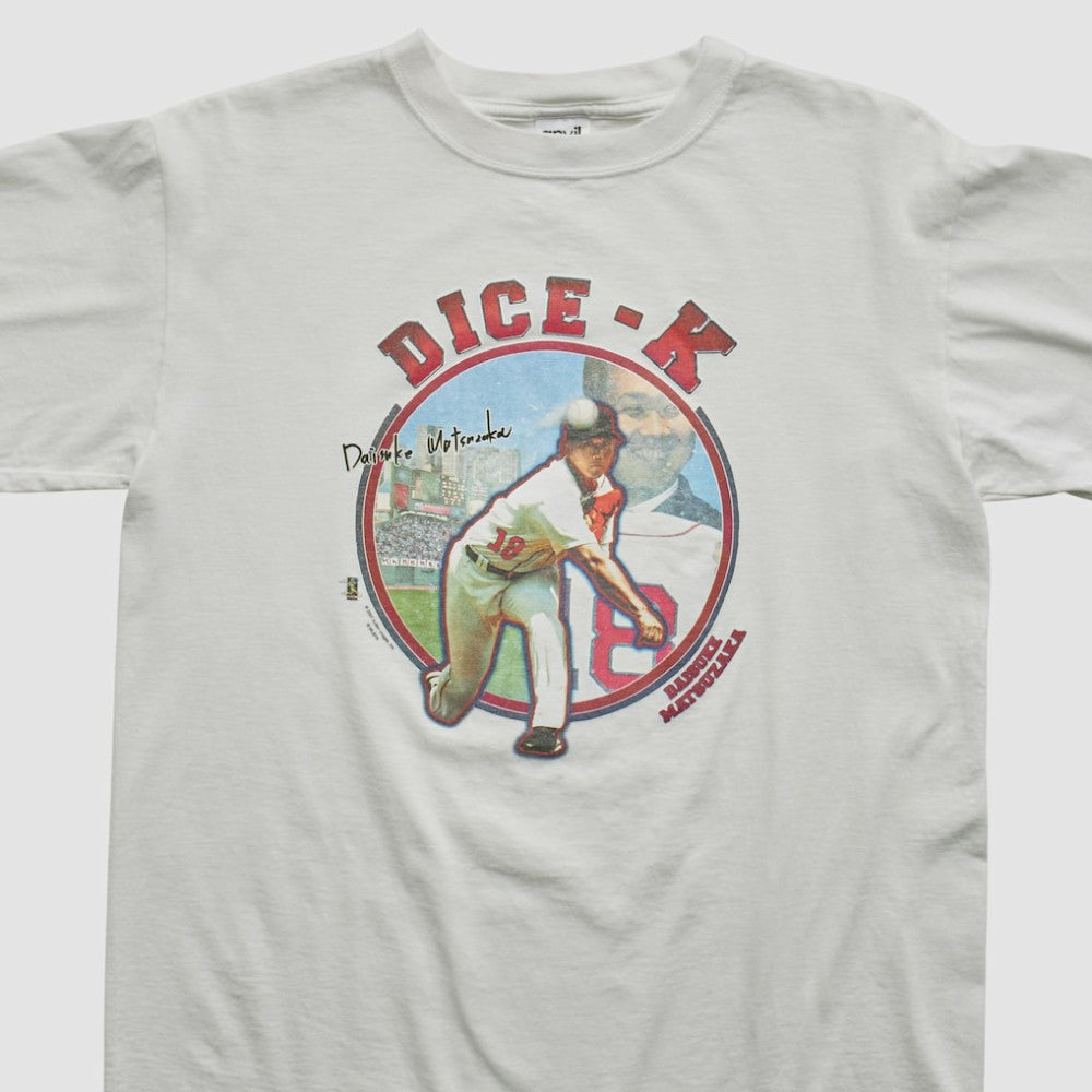 Daisuke Matsuzaka Anvil 2007 T-shirt - White - M by Fanatics Real Vintage T-shirts