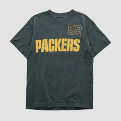 Green Bay Packers Reebok 2000s T-shirt Black Vintage