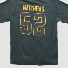 Green Bay Packers Reebok 2000s T-shirt Black Vintage