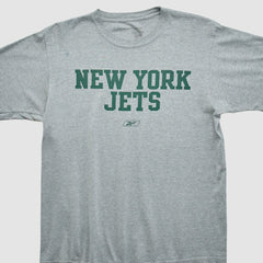 New York Jets Reebok 2000s T-shirt Heather Gray Vintage