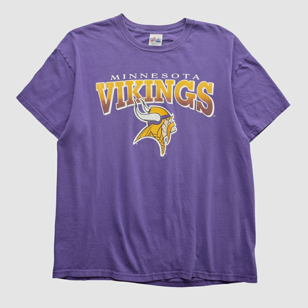 Minnesota Vikings Majestic 2000s T-shirt Purple Vintage