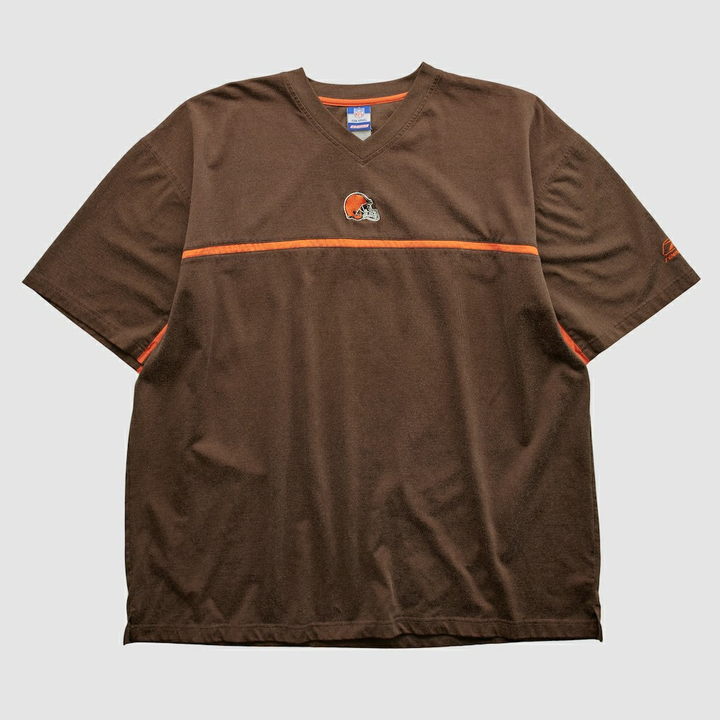 Cleveland Browns Reebok 2000s T-shirt Brown Vintage